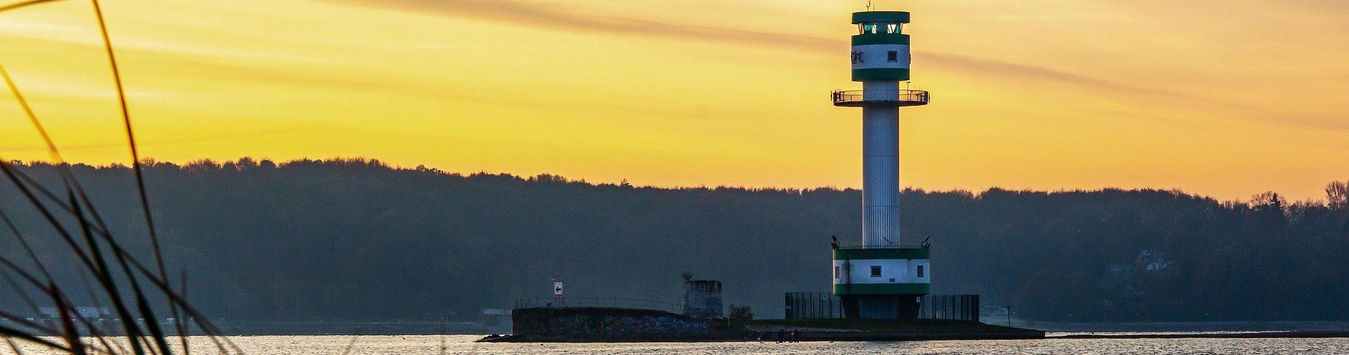 Ruhiger Horizont am Meer